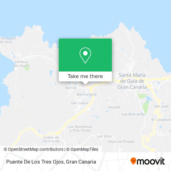 Puente De Los Tres Ojos map