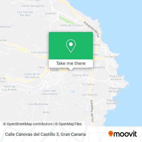 Calle Cánovas del Castillo 3 map