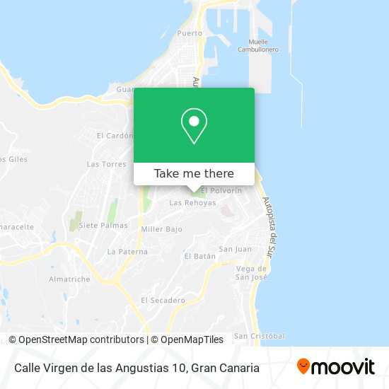 Calle Virgen de las Angustias 10 map