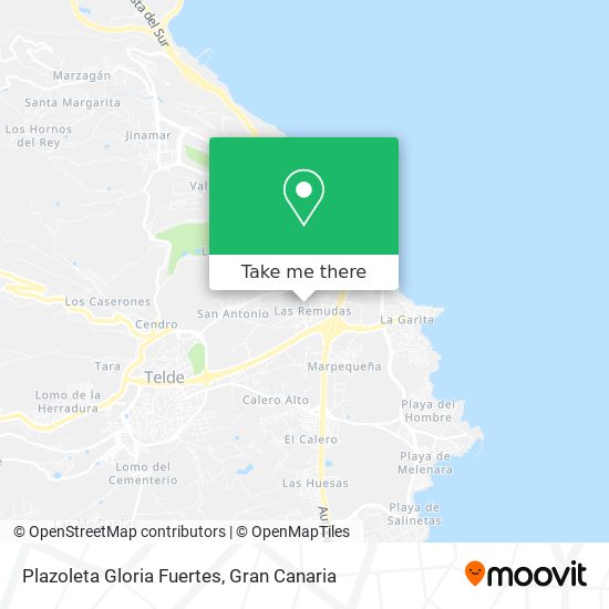 Plazoleta Gloria Fuertes map