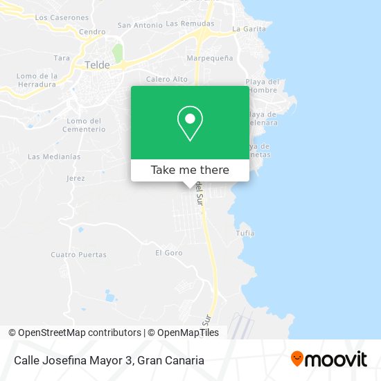Calle Josefina Mayor 3 map