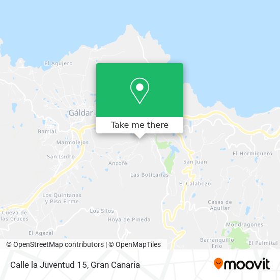 Calle la Juventud 15 map