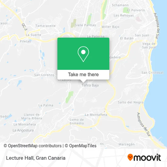 Aulario map