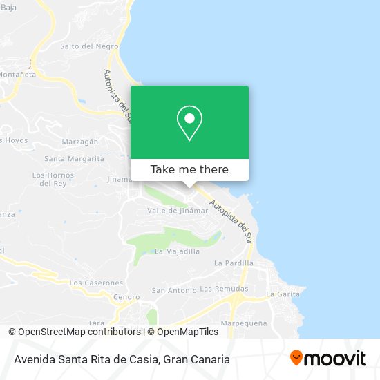 Avenida Santa Rita de Casia map