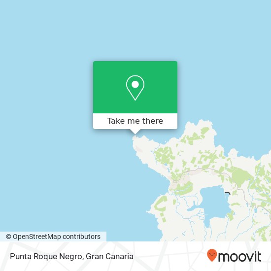 Punta Roque Negro map