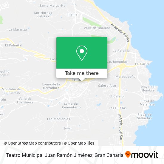 Teatro Municipal Juan Ramón Jiménez map
