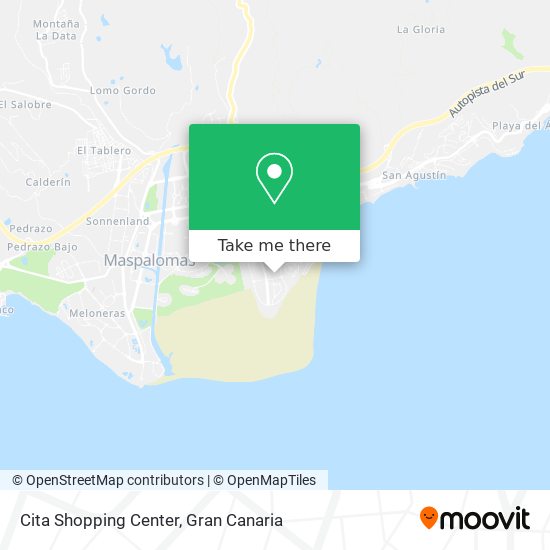 mapa Cita Shopping Center