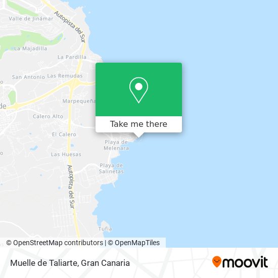 Muelle de Taliarte map