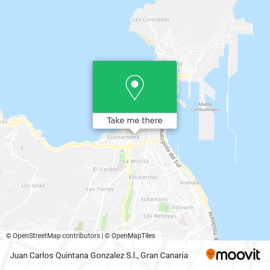 Juan Carlos Quintana Gonzalez S.l. map