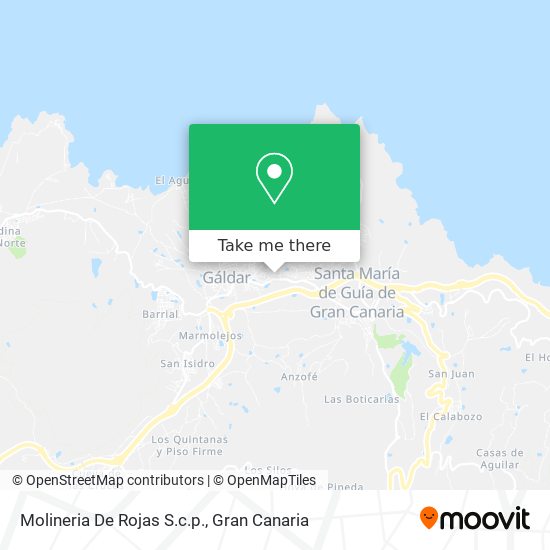 Molineria De Rojas S.c.p. map