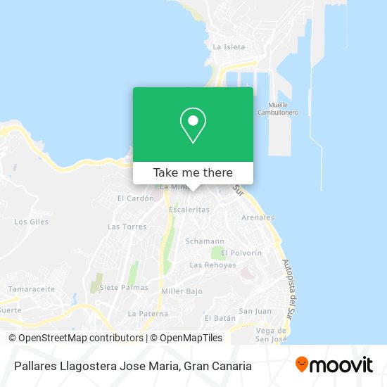 Pallares Llagostera Jose Maria map