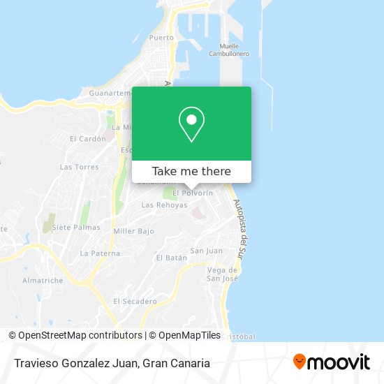 Travieso Gonzalez Juan map