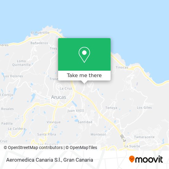 Aeromedica Canaria S.l. map
