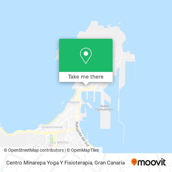 Centro Minarepa Yoga Y Fisioterapia map