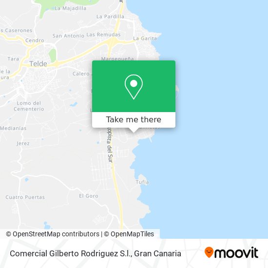 Comercial Gilberto Rodriguez S.l. map