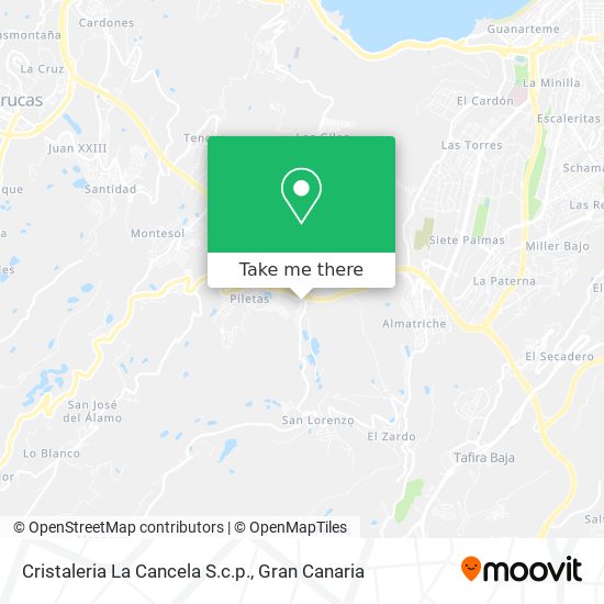 Cristaleria La Cancela S.c.p. map