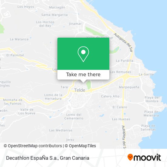 mapa Decathlon EspaÑa S.a.