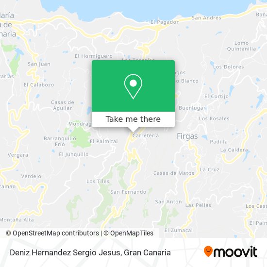 Deniz Hernandez Sergio Jesus map