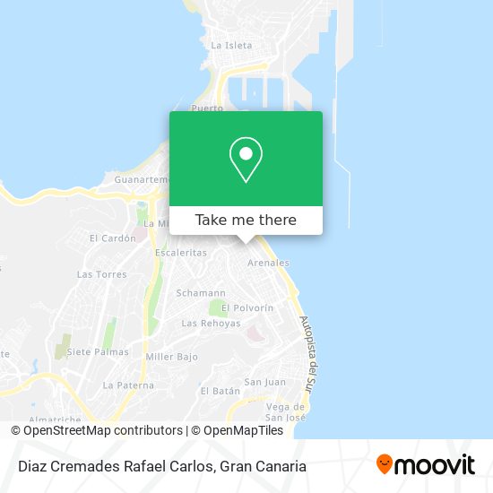 Diaz Cremades Rafael Carlos map