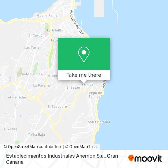 Establecimientos Industriales Ahemon S.a. map