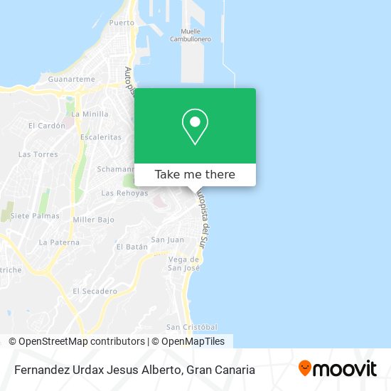 Fernandez Urdax Jesus Alberto map