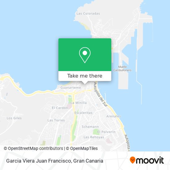 Garcia Viera Juan Francisco map