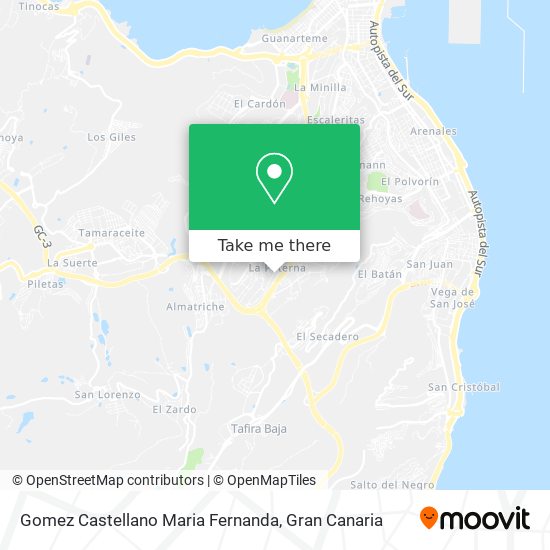 Gomez Castellano Maria Fernanda map