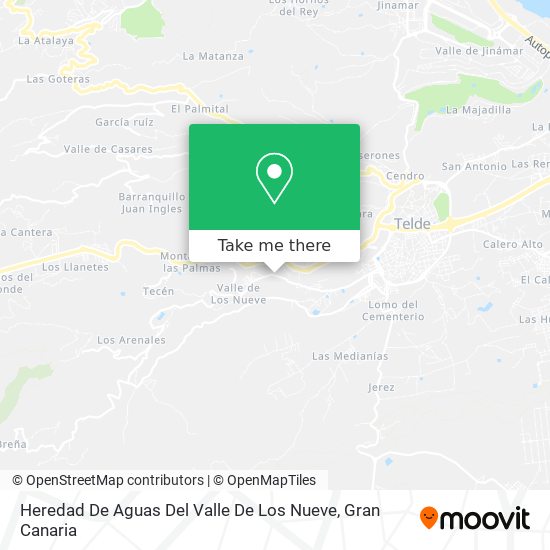 Heredad De Aguas Del Valle De Los Nueve map
