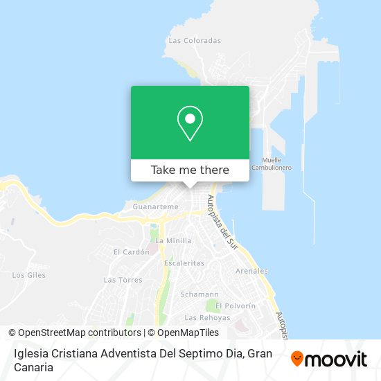 Iglesia Cristiana Adventista Del Septimo Dia map