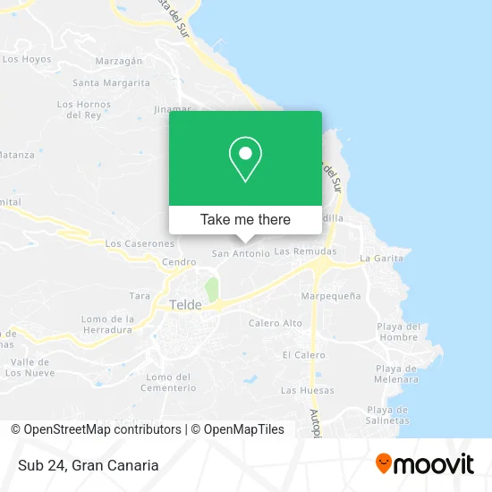 mapa Sub 24