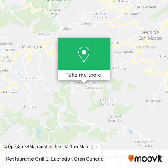 Restaurante Grill El Labrador map