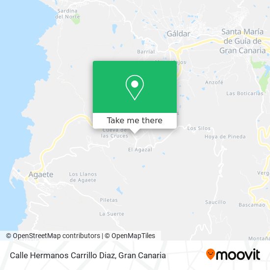 Calle Hermanos Carrillo Diaz map