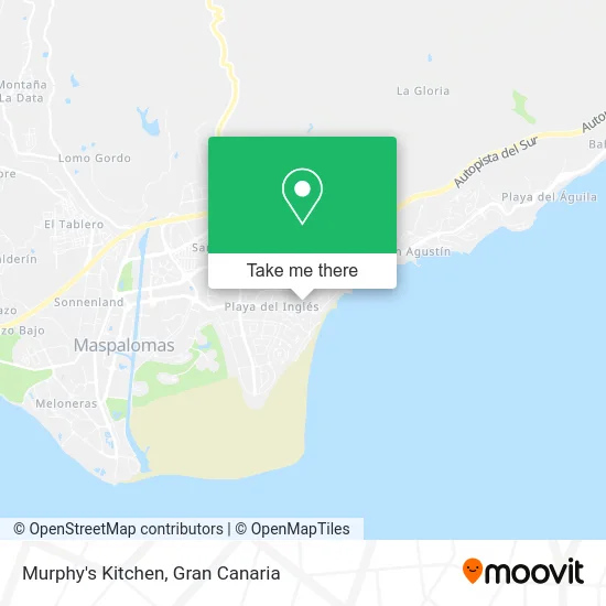 Murphy's Kitchen map