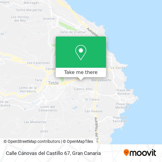Calle Cánovas del Castillo 67 map