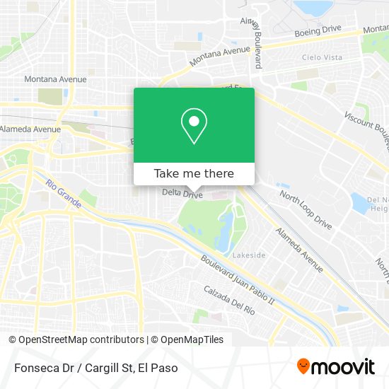 Fonseca Dr / Cargill St map