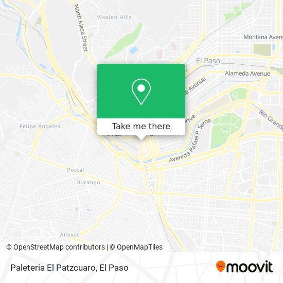 Paleteria El Patzcuaro map