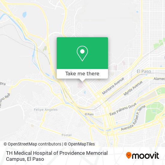 TH Medical Hospital of Providence Memorial Campus map