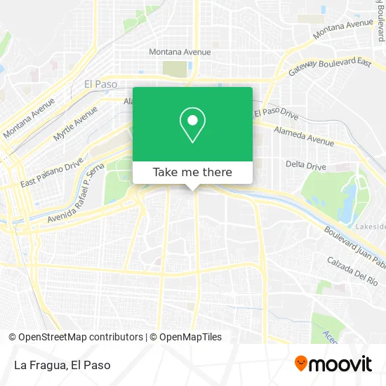 La Fragua map