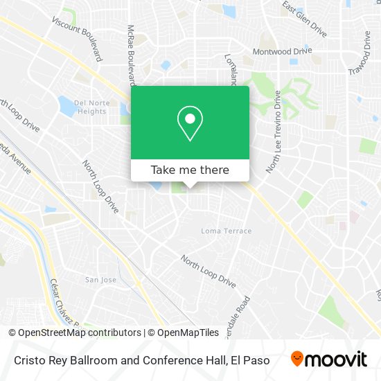 Mapa de Cristo Rey Ballroom and Conference Hall