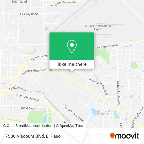 Mapa de 7500 Viscount Blvd