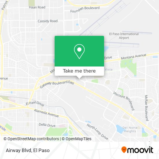 Airway Blvd map