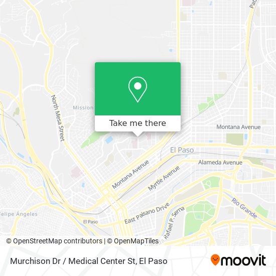 Mapa de Murchison Dr / Medical Center St