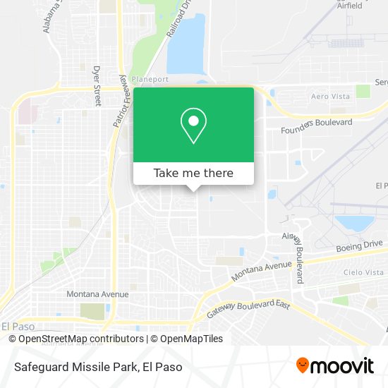 Safeguard Missile Park map