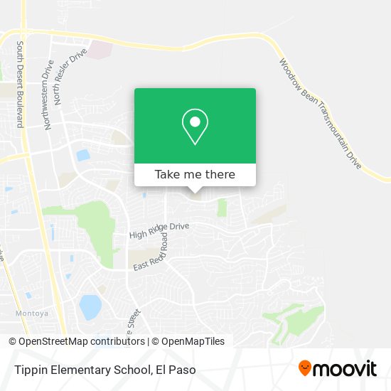 Tippin Elementary School map