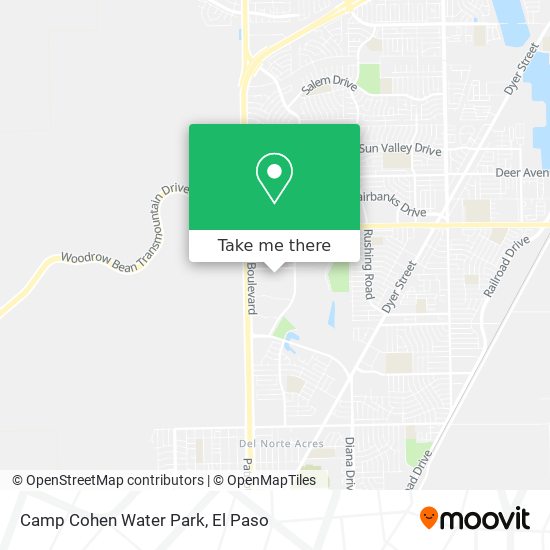 Camp Cohen Water Park map