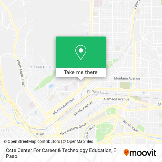 Ccte Center For Career & Technology Education map