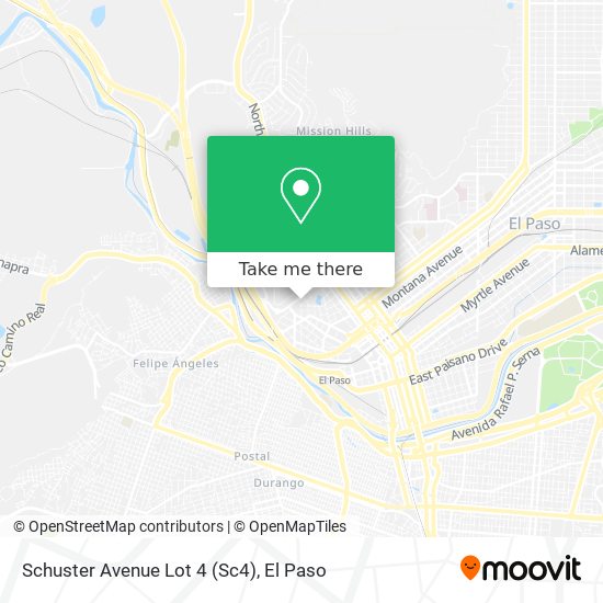 Mapa de Schuster Avenue Lot 4 (Sc4)