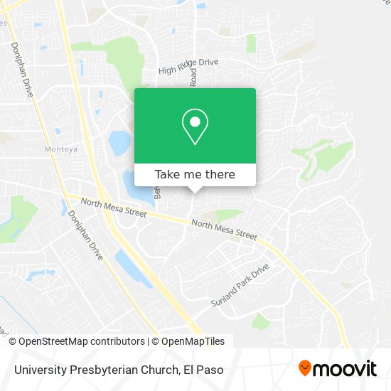 Mapa de University Presbyterian Church