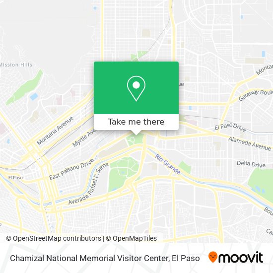 Mapa de Chamizal National Memorial Visitor Center