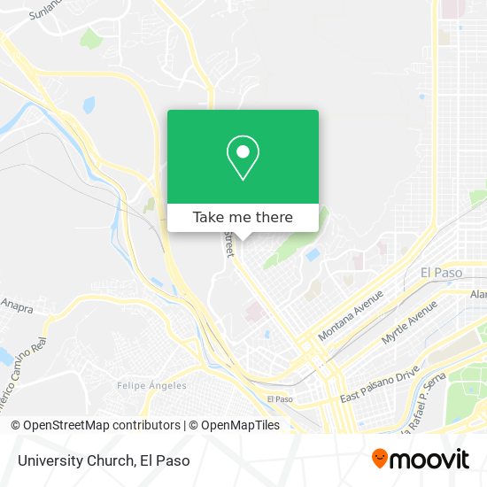 University Church map